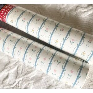 Con-Tact Self-Adhesive Lot Of 2 Vtg 80s  Decorative Covering 9 X 18 Heart 27 Ft